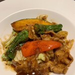 Lei can ting - 夏野菜回鍋肉