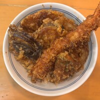 北新地 天富 - 海老天丼