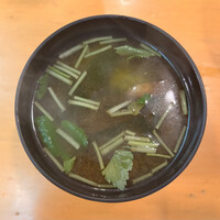 北新地 天富 - 味噌汁