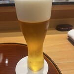 祇園 椿 - 生ビールサイコー！プレモルでした。