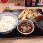 さん天 - 天ぷら定食（特別価格390円）