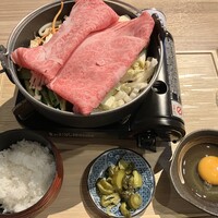 黄金出汁しゃぶと江戸前寿司 肉のあさつ 梅田お初天神店 - 