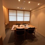 湯之島館 - 晩ご飯の個室食事処