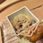 日本料理うしお - 鱧皮胡瓜