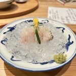 日本料理うしお - 向付　鱧焼霜