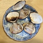 かんのん - 上から見た「焼き）地はまぐり（税込￥1,100）」