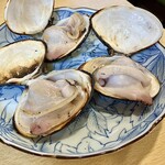 かんのん - 「焼き）地はまぐり（税込￥1,100）」のアップ…