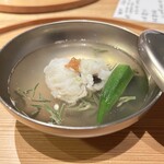 日本料理うしお - お椀　鱧吸い