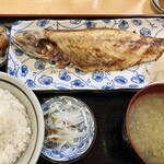 かんのん - 「さば塩焼き定食（税込￥1,550）」の全体…