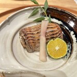 日本料理うしお - 太刀魚塩焼き