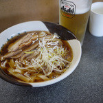 名代きしめん 住よし - 名古屋コーチンきしめん＆スーパードライ～☆