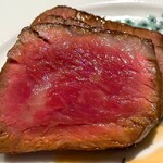 銀座 稲葉 - 赤牛サーロイン 漬け焼き