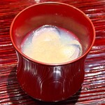 銀座 稲葉 - しじみ汁