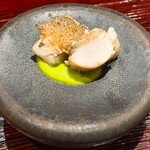 銀座 稲葉 - 白甘鯛 松笠焼き