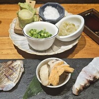 博多メシ 男厨 - お刺身1巡目