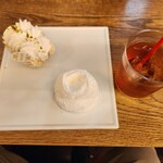 パティスリー モンプリュ - ムラング シャンティ　シャルマン　アイスティ　