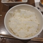 焼肉うしごろ - 2杯目の魚沼産コシヒカリご飯・小サイズです。