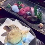 刺身盛りは限定10食です