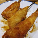 やっこ - 海老・串カツ・フグ　私的に最強コンビ