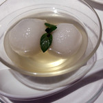 聘珍樓 - 白玉団子のキンモクセイシロップ