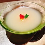 厨 花膳 - 蕪のスープ