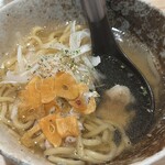 旬菜串焼処 食 - 鶏塩ラーメン