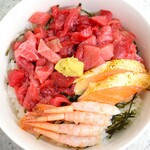 三笠商店 - 自宅調理で！※サーモンはらす＆甘えび