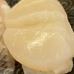 鮨 しら河 - ホタテ