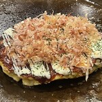 お好み焼 ゆかり - 2025.08.02 (土)   特選ミックス焼き　1580円（税込）