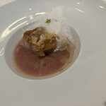 ホテルグランバッハ熱海クレッシェンド - 甘鯛鱗焼きフェンネルと赤玉ねぎのナージュ