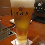桔梗苑 - 生ビール中