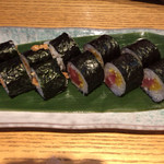 寿司の美登利 - 納豆細巻き・トロタク巻き