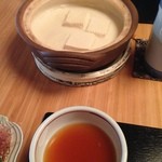 洛陽荘 - 2014年8月：朝食③このポン酢が美味しいです