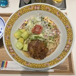 上方レインボー - 虹の冷やし中華（1800円）＋大阪メロンアイス（300円）