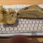 揚げたて天ぷら定食 まきの 姫路飾磨店 - ②鱧と水茄子