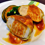 Bistroフルフル - 鶏ムネ肉のピカタ（２０１４年９月）