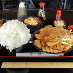 とんかつ定食 ごはん普通 １ １８０円 By Yama 古都 こと 入間市 定食 食堂 食べログ
