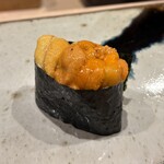 鮨 一喜 - 馬糞ウニと紫ウニの幸せな相盛り☆
