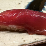 鮨 一喜 - タレがいい仕事をしてる漬けマグロ☆