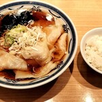 つじ田 - 朝ラーワンタン5個750円✨