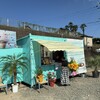 生乳ソフトクリーム屋SUN - グラム用の撮影終えて、メニュー見てる妻。