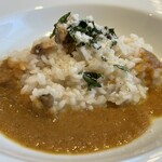 オステルリー アヴァンソワ - 朝食　魚介のリゾット