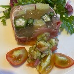 オステルリー アヴァンソワ - 夏野菜と生ハムのテリーヌ