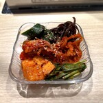 焼肉・ホルモン 踊ル - キムチ6種盛り