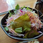 日本茶甘味処あずき - サラダ