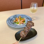 炭火串焼き あんど - 