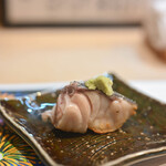 うを徳 - 《下總銚子（てうし）》の"黑鯥（くろむつ）"、鹽燒（しほやき）