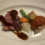 ビストロ KUROKAWA - 肉料理