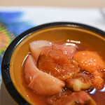 うを徳 - "菓子（このみくさのみ）"、柹（かき）<蓬莱枾（ほうらいし）>