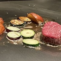 鉄板焼き 太縁 - 